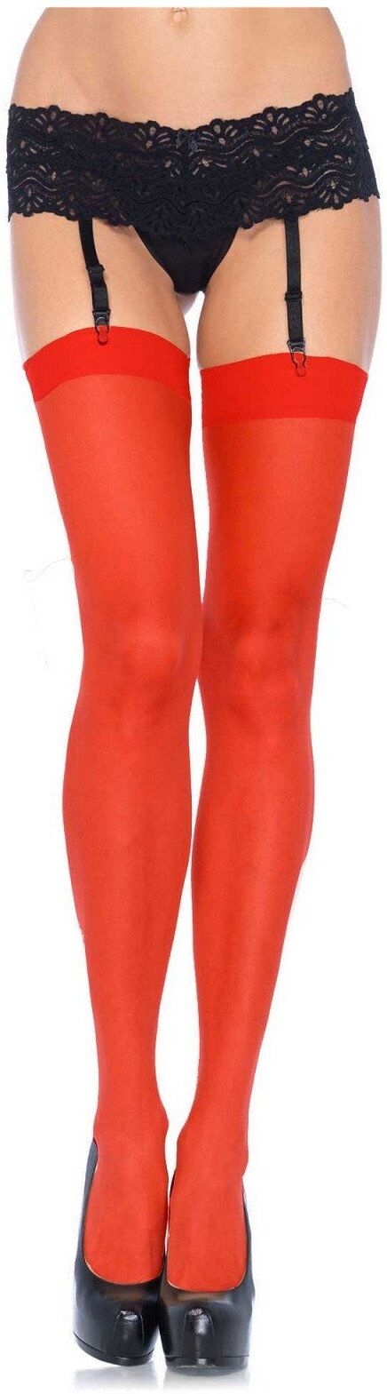 Leg Avenue Bas classiques 1001 Rouges GT