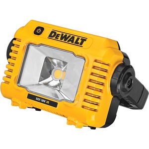 DeWalt Baustrahler DCL077-XJ, LED, für 18 V Akkus, IP54 Spritzwasserschutz, dimmbar, 2.000 Lumen