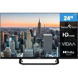 Smart Tech 24HV02V Smart TV 24 Zoll (24", LED, HD), TV, Schwarz