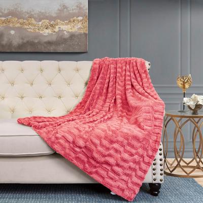 Home Soft Things Saga Double Sided FauxFur Throw