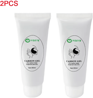 Inspire Picks Carbon Gel Mask For ND YAG Laser Deep Cleansing Facial Peeling & Hydrating Skin Care 2pcs Gel