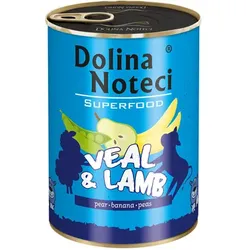 DOLINA NOTECI PREMIUM SUPERFOOD Kalbfleisch und Lamm 12x400g