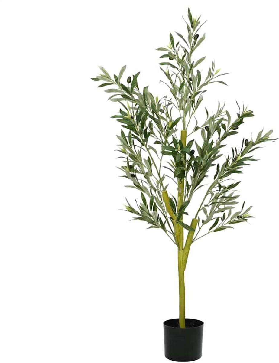vidaXL Kunstmatige Boom met 450 Bladjes, Groen, Hoogte: 120 cm