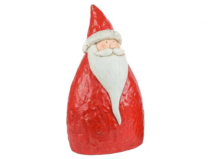 Figur Santa Outdoor, Rot/grün, H:50 cm Decofinder