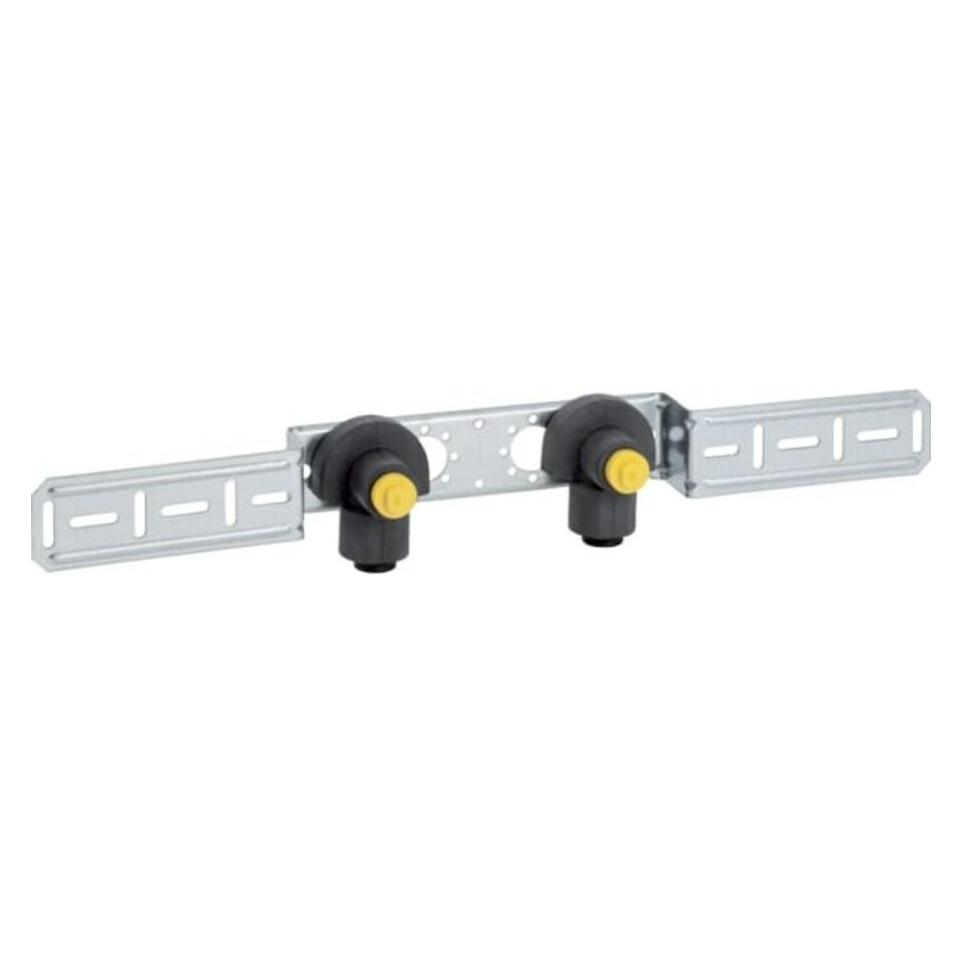 Geberit Anschlusswinkel PushFit d 20mmxRp 1/2, 90G, mont, 2-f, 52mm, RG (5.20 cm) (59023115)