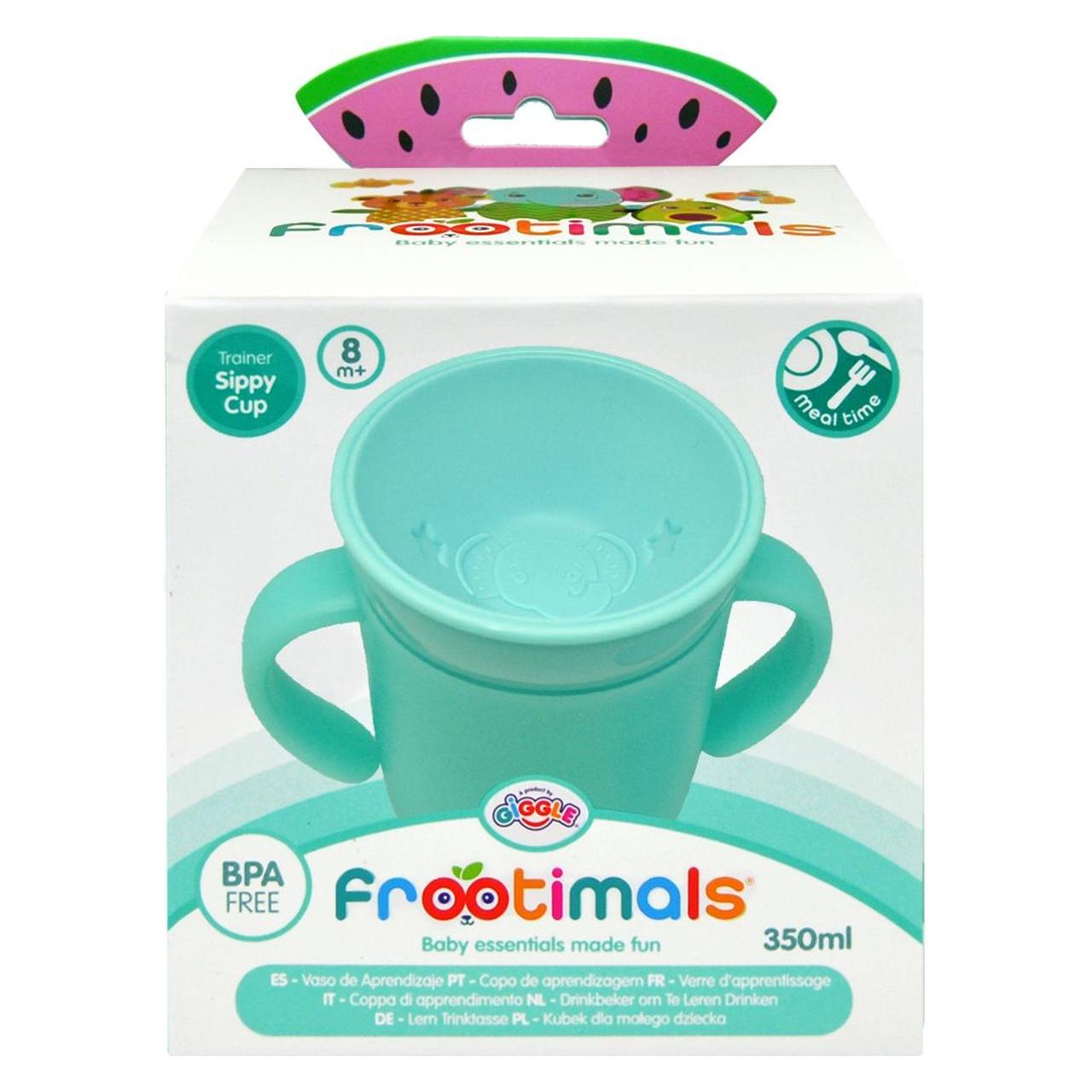 Kids Euroswan Trinkbecher Melany Melephant Frootimals blau Silikon (46942312)