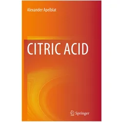 Citric Acid, Fachbücher von Alexander Apelblat