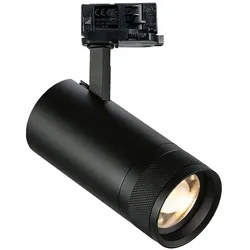 Ideal Lux LED 3-Phasen Strahler EOS 25W, fokussierbar 20-55°, CRi >90, verstellbar, schaltbar, 25W 3000K 2070lm, schwarz IDEA-276243