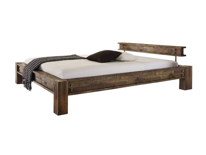 Hasena San Luca Massivholzbett Akazie Vintage Brown
