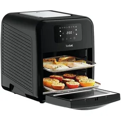 Tefal Easy Fry Oven & Grill Heissluftfritteuse (FW5018), Schwarz, Fritteuse, Schwarz