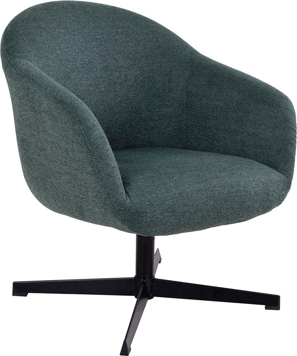 Moderne lounge fauteuil tub voor volwassenen in het groen