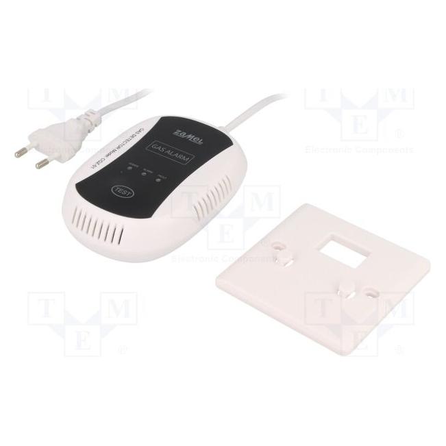 Zamel Netzwerk-Gassensor Erdgas und Propan-Butan 230V AC CGZ-01 (GAR10000052) (GAR10000052)