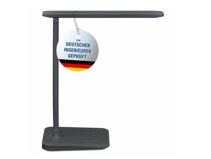 MAUL Akku Schreibtischlampe MAULsally kabellos dimmbar faltbar schwarz