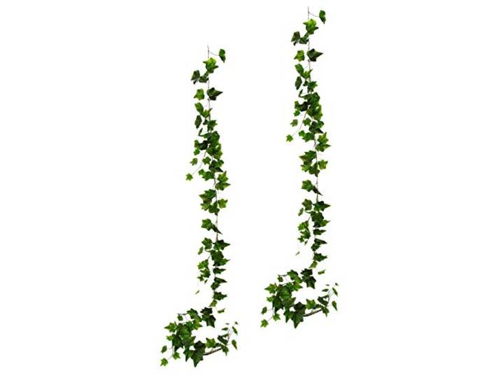 Künstliche Mini Efeuranke Girlande Künstlicher Unechter Efeu Hängend Pflanze Blätter Busch Wanddekoration Kunstblume Blumen Deko Unechte Pflanze Floristik Hängepflanzen Ranke Reben 2er Set 170 cm