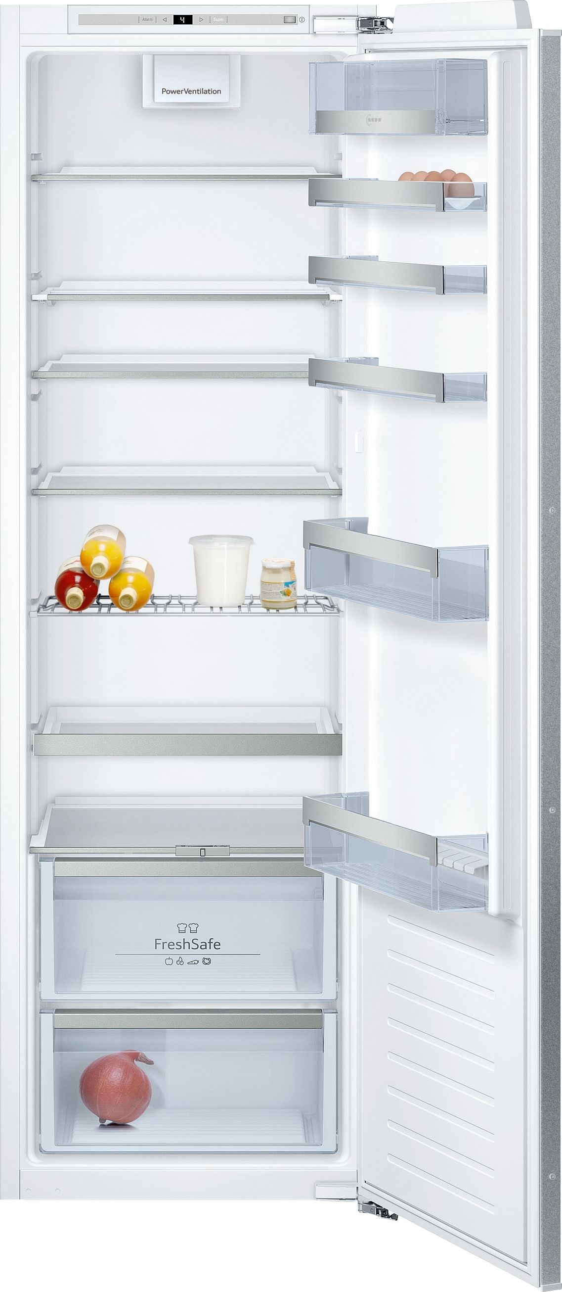 Neff N70 KI1813FE0 319 l 177,5 cm Einbaukühlschrank EEK: E 115 kWh Jahr