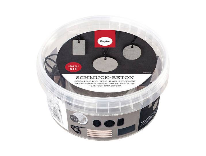 Rayher Starter-Set Schmuckbeton