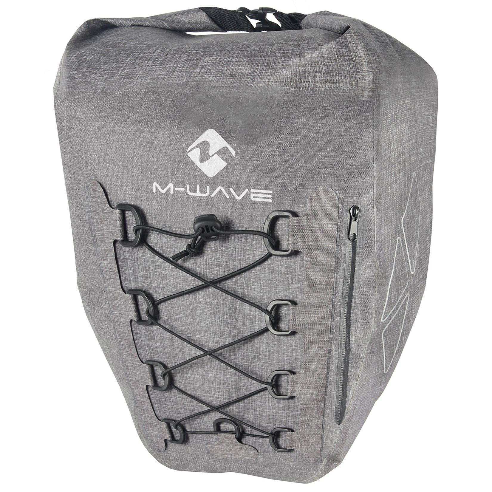 M-Wave Suburban Carry Fahrradtasche Gepäckträgertasche Fahrrad 25L wasserdicht Fahrradtaschen Radtasche