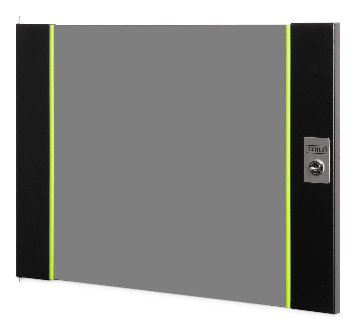 Digitus Glas-Fronttür für 19" 9HE Wandgehäuse Unique Serie DN-19 D-09-U-SW