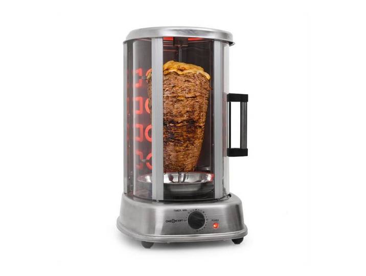 ONECONCEPT Kontaktgrill Kebap Master Pro, 1500 W