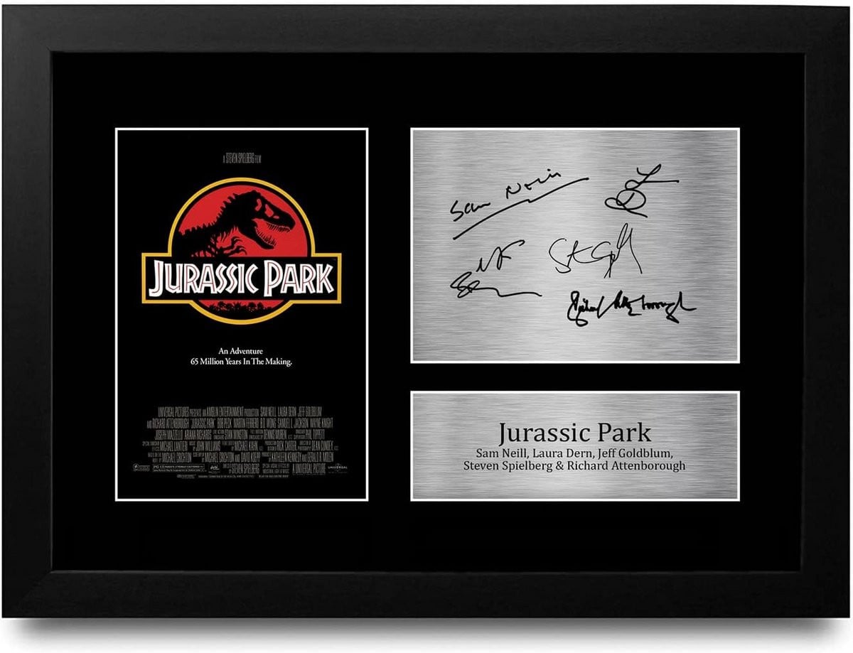 Ingelijste A4 Filmposter met Gedrukte Handtekening van Castlid - Film Memorabilia Cadeau