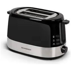 Schneider SCTO92IX, Toaster, Silber, Schwarz