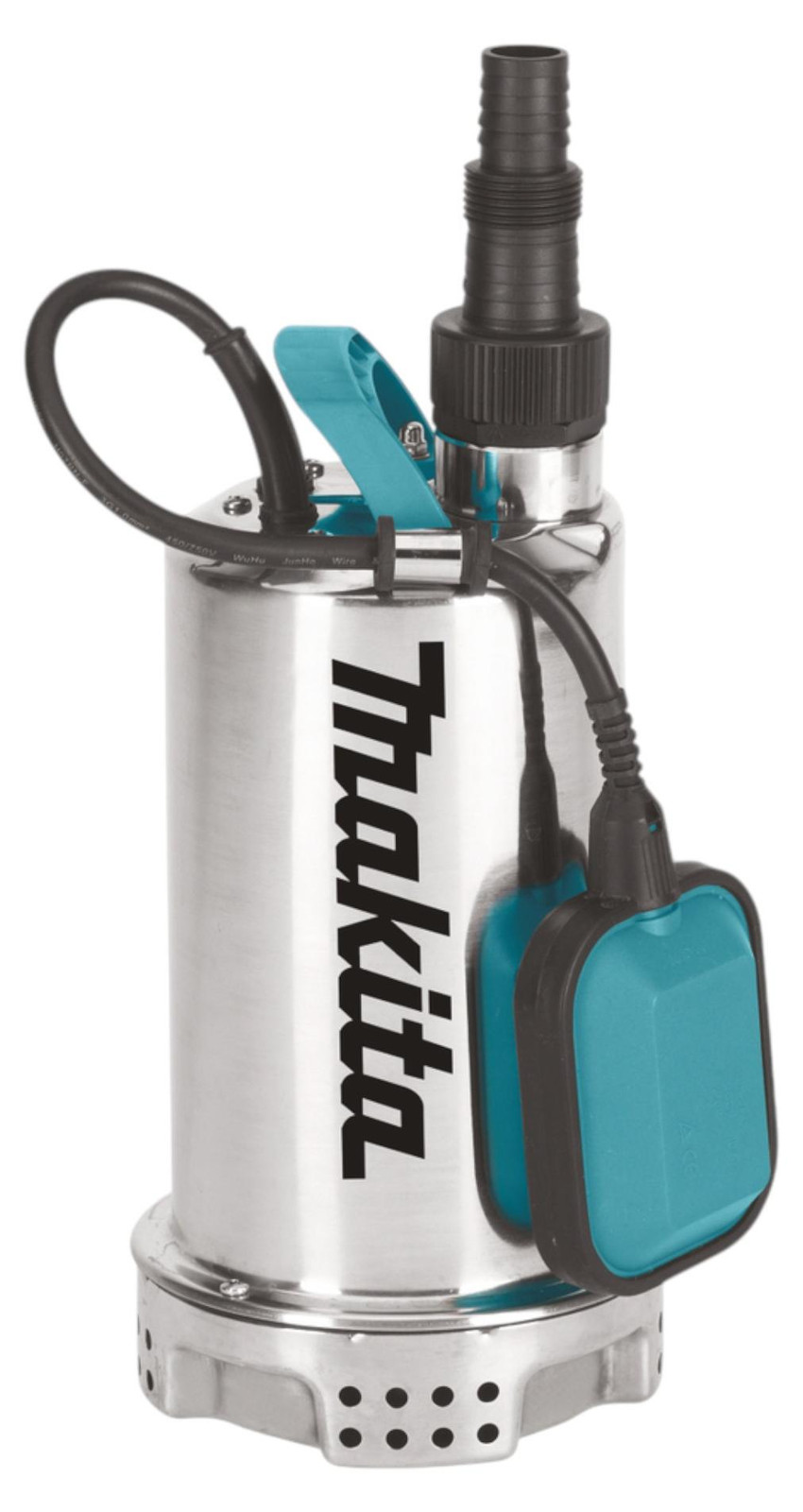 Makita PF 1100 elektrische dompelpomp 1100 watt 15.000 l/u 250 l/min 9 m zuighoogte