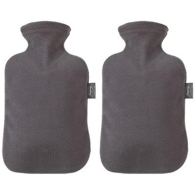 Fashy Wärmflasche Bezug anthrazit 2x 2x1 St