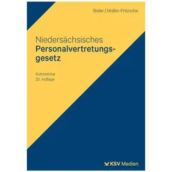 Bieler:Niedersächsisches Personalvertre, Fachbücher von Frank Bieler, Erich Müller-Fritzsche