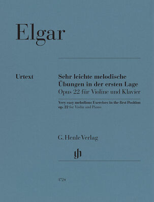Henle Verlag Elgar Melodische Übungen op.22