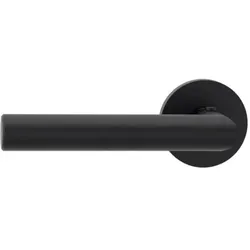Griffwerk LUCIA PROF smart2lock Drückergarnitur, Schraubtechnik, Graphitschwarz, DIN L