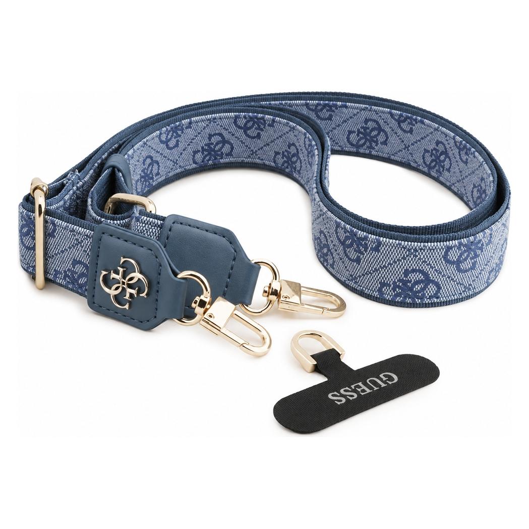 Guess Crossbody Strap PU 4G Metal Logo - blue (GUUCNP4AGMB)