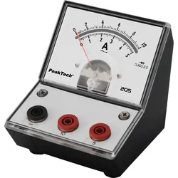 PEAKTECH 205-10 - Amperemeter, analog, Tischgerät, 0 - 5 A / 10 A AC