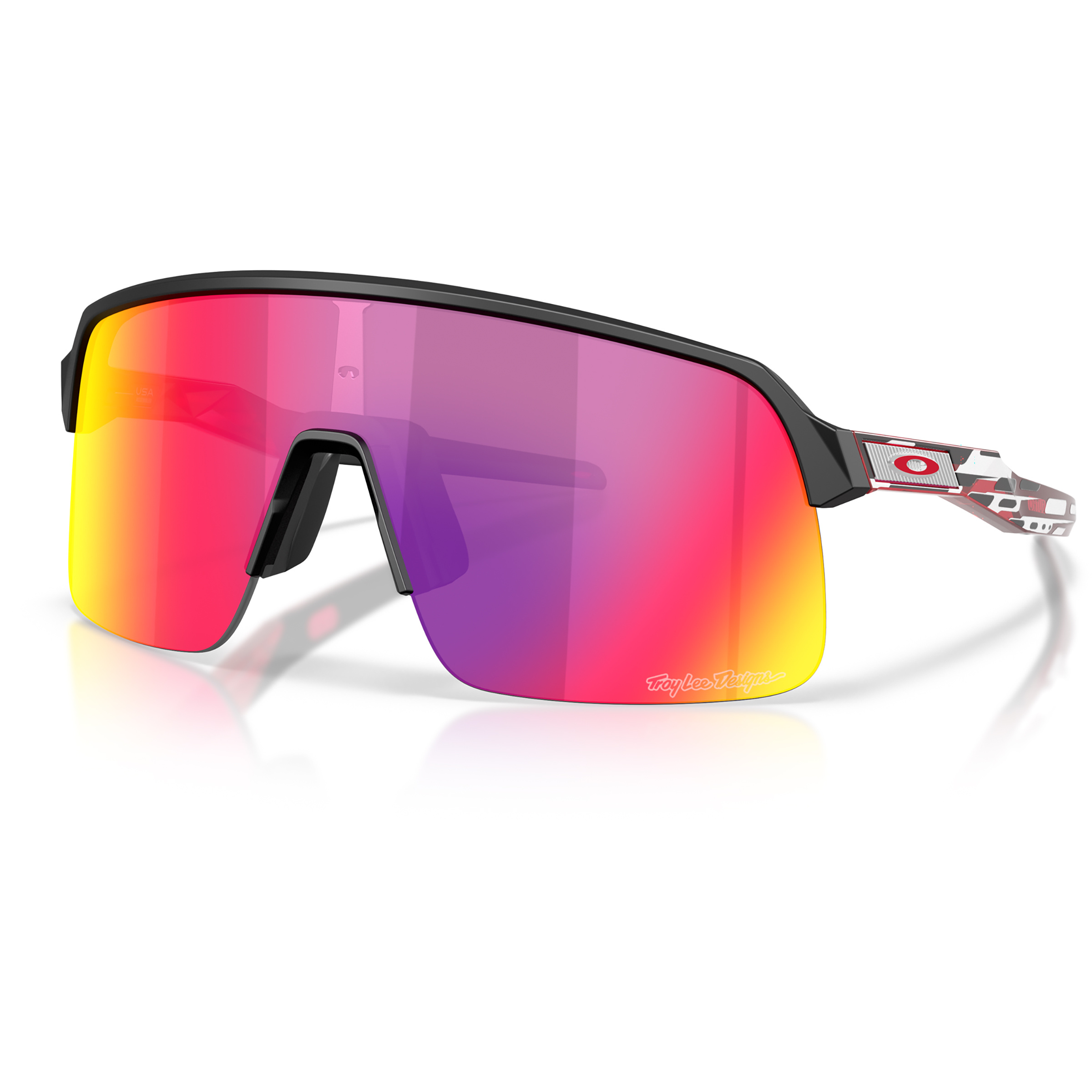 Oakley Sutro Lite Sonnenbrille Sportbrillen & Sportsonnenbrillen tld black-prizm road Camping