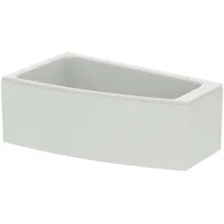 Ideal Standard i.life Raumspar-Badewanne T476801 160 x 90 x 58,5 cm, links, weiß
