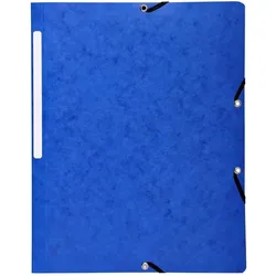 Exacompta Eckspannmappe aus Manila-Karton 355g/qm, für Format DIN A4
