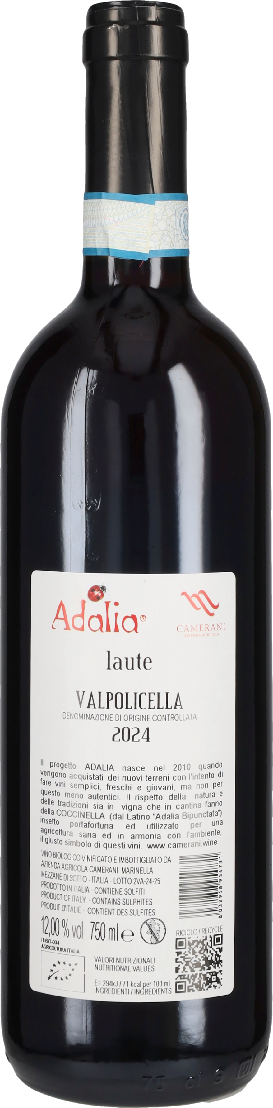 Valpolicella 'Laute' Adalia - Camerani 2024