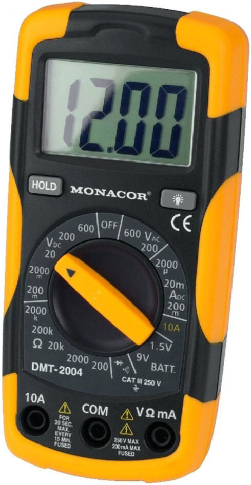 MONACOR Dmt-2004 Digital Multimeter