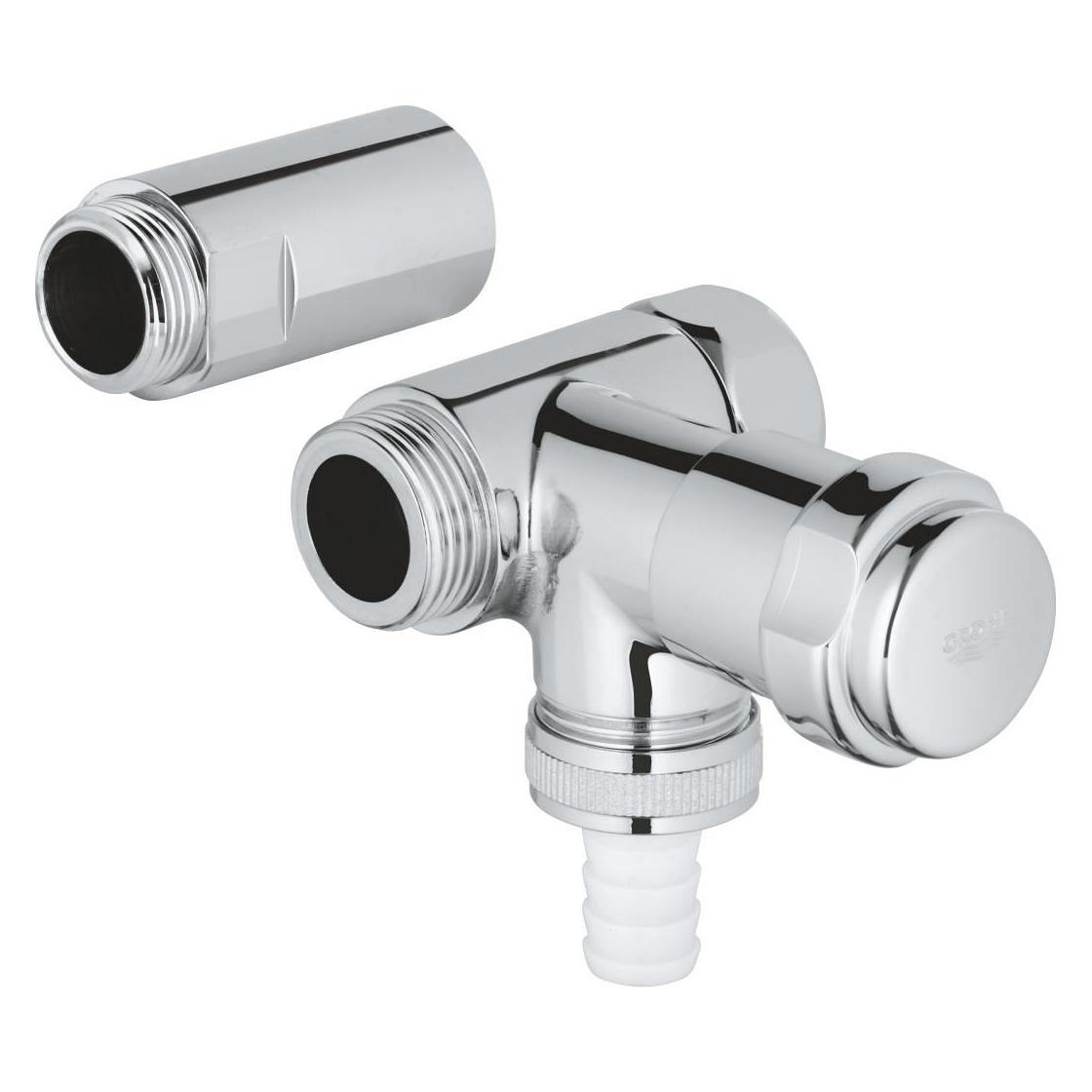 Grohe WAS Ventil 3/4" Batt Anschluss rechts chr (41043000)