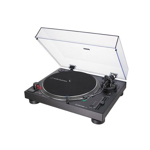 Audio-Technica AT-LP120X Plattenspieler mit Direktantrieb (Schwarz)
