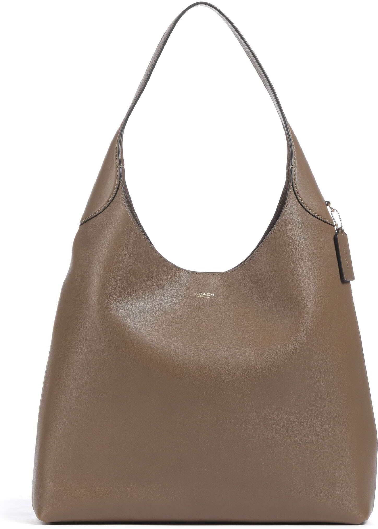 Coach Brooklyn 39   Leer Hobo tas   bruin
