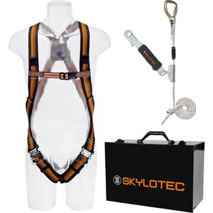 Skylotec Sicherheitsgurt Dackdecker Pro, 2-Punkt, Auffanggurt, Set, bis 140 kg, Einheitsgröße