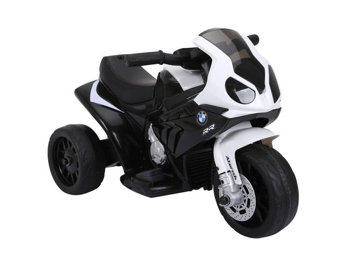 Homcom Elektro Kindermotorrad Dreirad Kinderfahrzeug Lizenziert von BMW 18-36 Monate, Schwarz, Kunststoff, 37x44x66 cm, unisex, Freizeit & Co, Gartenspielzeug, Kinder-Elektrofahrzeuge