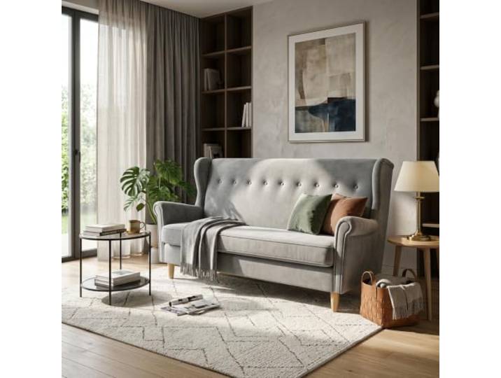 Family Meble Schlafsofa Ari Monolit – beżowy