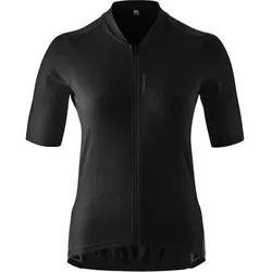 GONSO Damen Shirt SITIVO Trikot W Da-Radtrikot-1/2-FZ, Größe 40 in Schwarz 10900