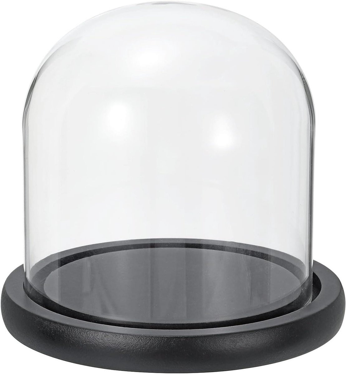 Glazen Cloche Dome Decoratieve Koepel Transparant - H: 12 cm, B: 125 cm