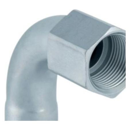 Geberit Geb. Mapress FZ bøjn 90° 28 - Mapress FZ bøjning 90° med indv.gevind 28mm Rp1/2 (20558)