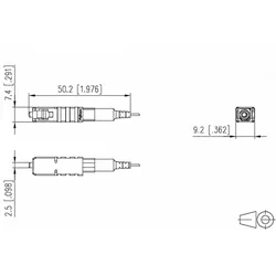 METZ CONNECT OPDAT Fast Steckerbau. (VPE 10) SC PC OM3/OM4 f. Adern