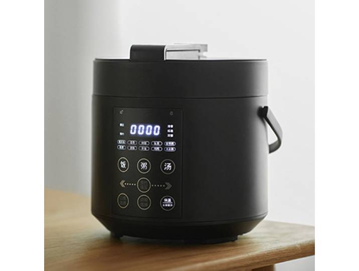 Mini cuiseur à riz avec revêtement en céramique, 2L Portable pour voyage, bureau, dortoir, cuisson rapide, antiadhésif et facile à nettoyer, expédition rapide