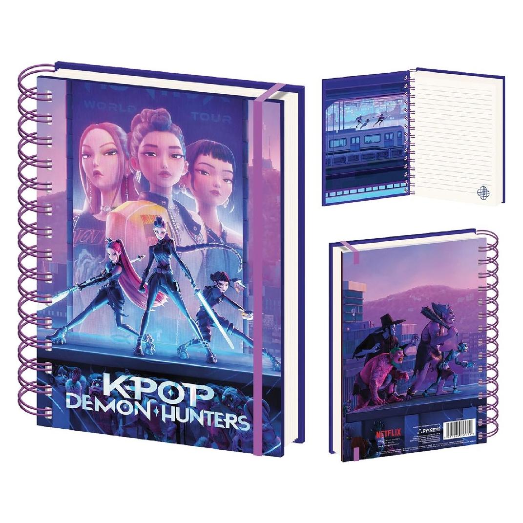 Pyramid KPop Demon Hunters - Key Art (A5, Liniert) (GPOS0031)