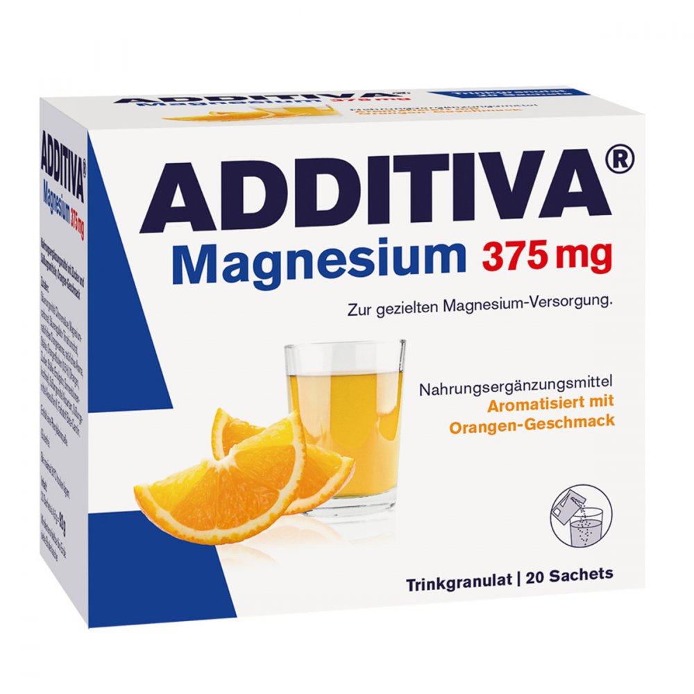 Dr.B.Scheffler Nachf. GmbH & Co. KG Additiva Magnesium 375 mg Granulat Orange 10946698